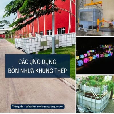 Một số công dụng bồn khung thép công nghiệp