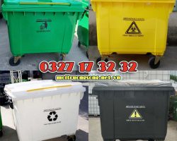 Xe lưu trữ rác thải y tế 660 lít