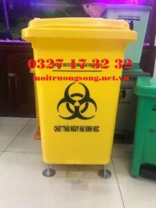 thùng rác y tế 60 lít