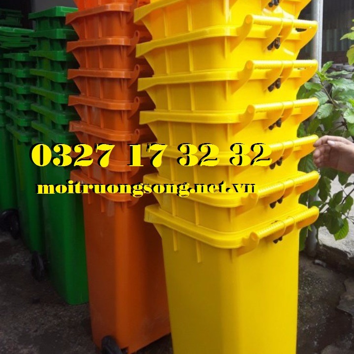 thùng rác công cộng nhựa HDPE