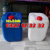 Can vuông 30L màu xanh, trắng