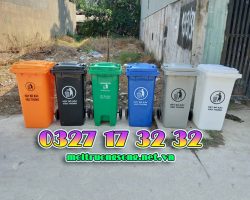 Kiểu thùng rác phân loại rác thải loại 120L