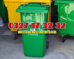 Thùng rác HDPE 240L dày 13.5kg