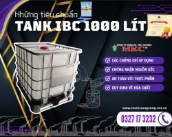 Chứng nhận nào ở tank 1000 lít IBC nhựa