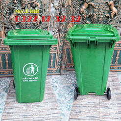Kích thước thùng rác 240L-13kg