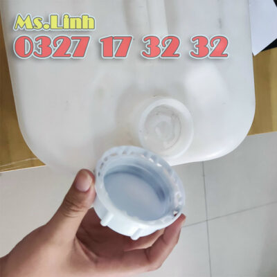 Kiểu nắp can 20L dẹp vuông có khóa và seal