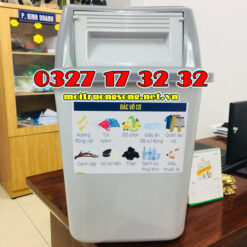 Thùng rác lật 60L nhựa