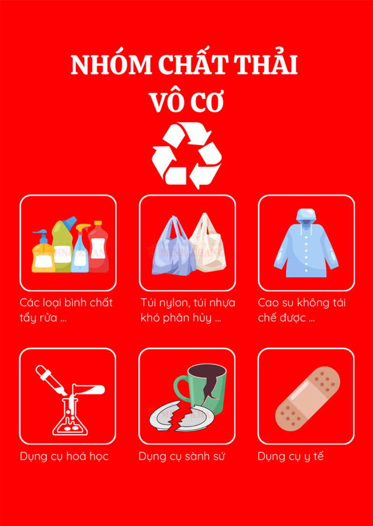 Có bao nhiêu loại logo phân loại rác thải được sử dụng hiện nay?