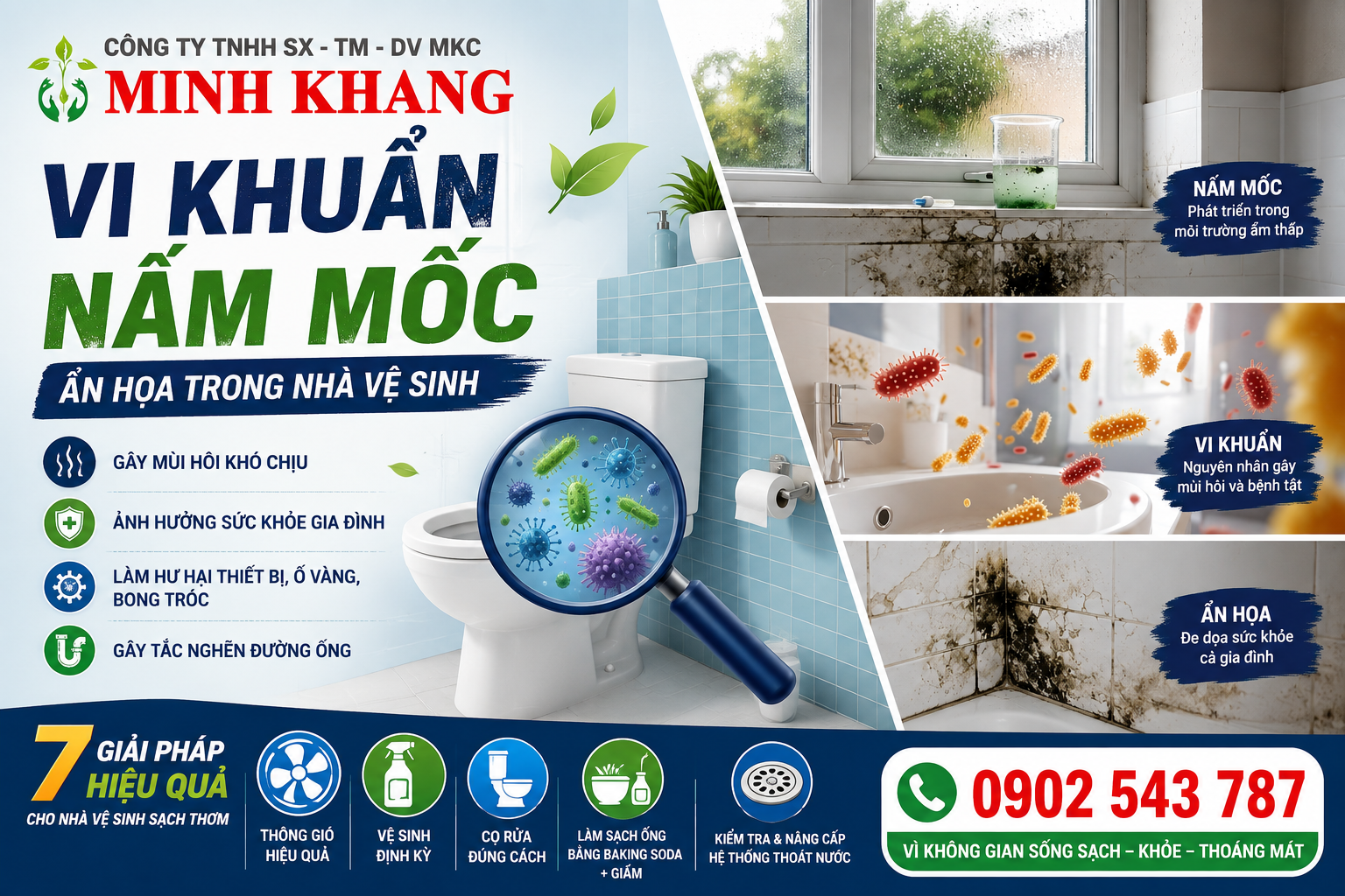 nguyên nhân mùi hôi nhà vệ sinh