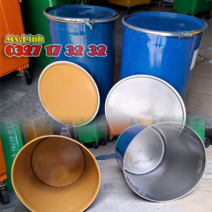 gia-re-phuy-sat-200l-cu-nap-mo Giá rẻ phuy sắt 200l cũ nắp mở