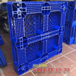 Mặt sau pallet PL09LK nhựa xanh