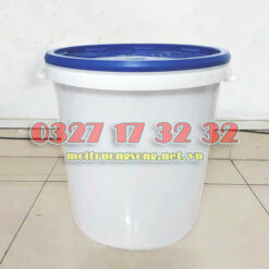 Thùng nhựa 30 lít đa năng nắp kín