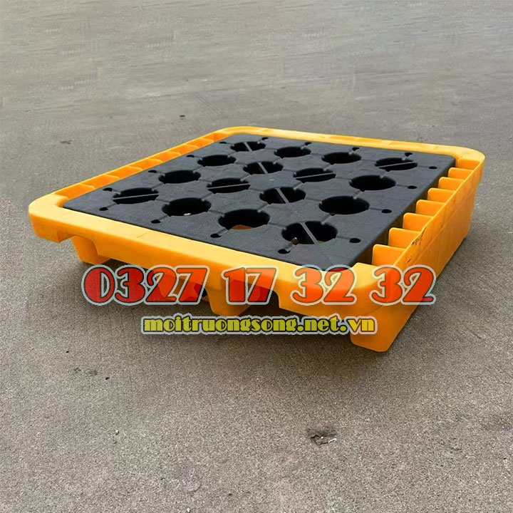 pallet-chong-tran-1-phuy-mk7272-160lk Pallet chống tràn 1 phuy MK7272-160LK