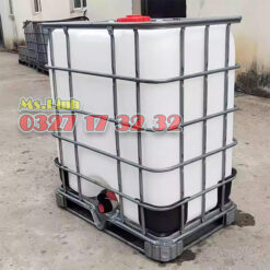 Tank nhựa vuông 500L hóa chất