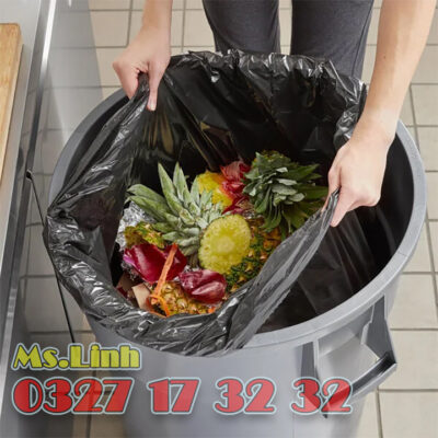 Thùng rác tròn cho bếp ăn 168 lít nhựa