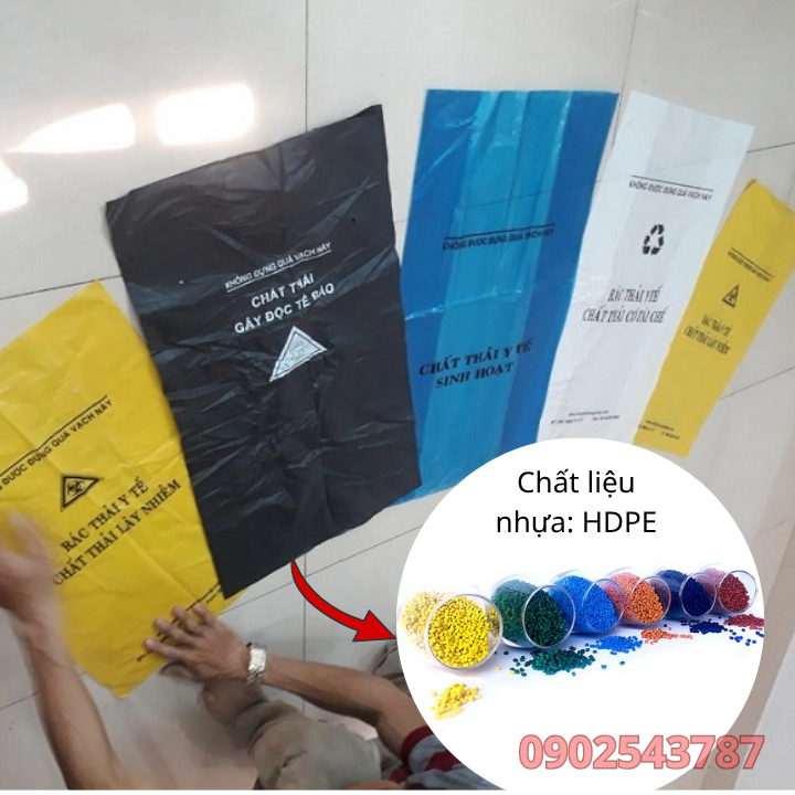 0902543787 (77) Túi rác y tế
