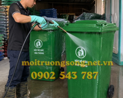 thùng rác nhựa composite