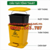cấu tạo của thùng rác y tế 25L