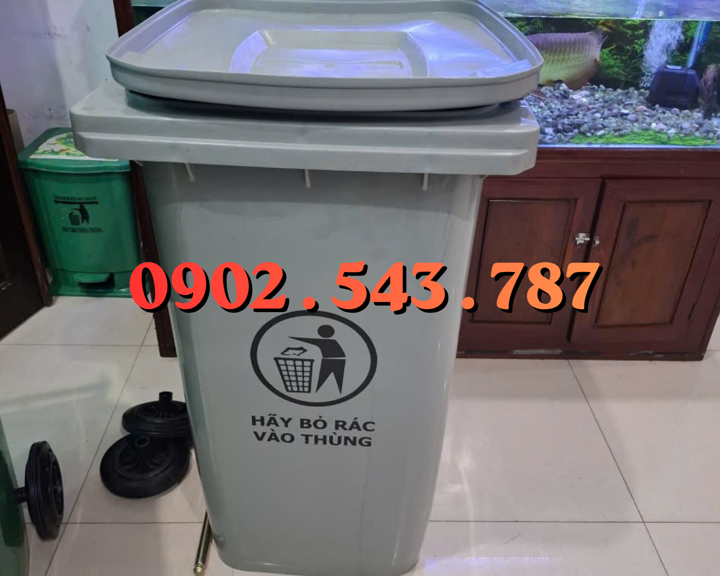 240L xám moitruongsong.net.vn 240l xám đen
