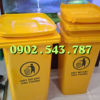 thùng rác vàng 240L