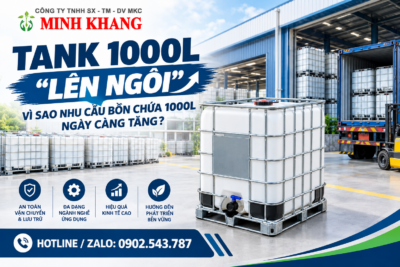 nhu cầu bồn chứa 1000l ngày càng tăng